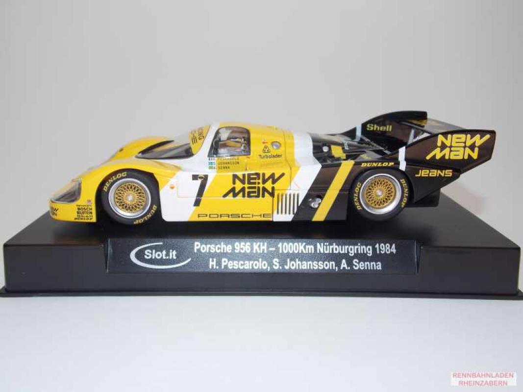 Porsche 956 K Kurzheck Nürburgring 1984 Fahrer Senna/Pescarolo SICA09M Slot.it 1:32 