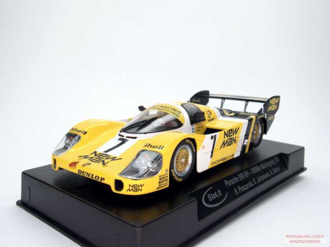 Porsche 956 K Kurzheck Nürburgring 1984 Fahrer Senna/Pescarolo SICA09M Slot.it 1:32 