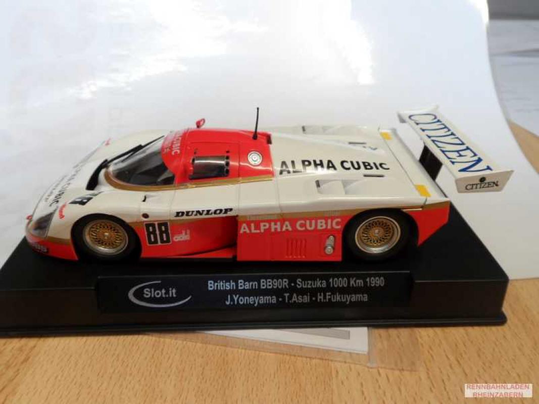 British Barn BB90R No. 88 Toyota  1000KM Suzuka Analog im Maßstb 1:32 Slot.It CA19F