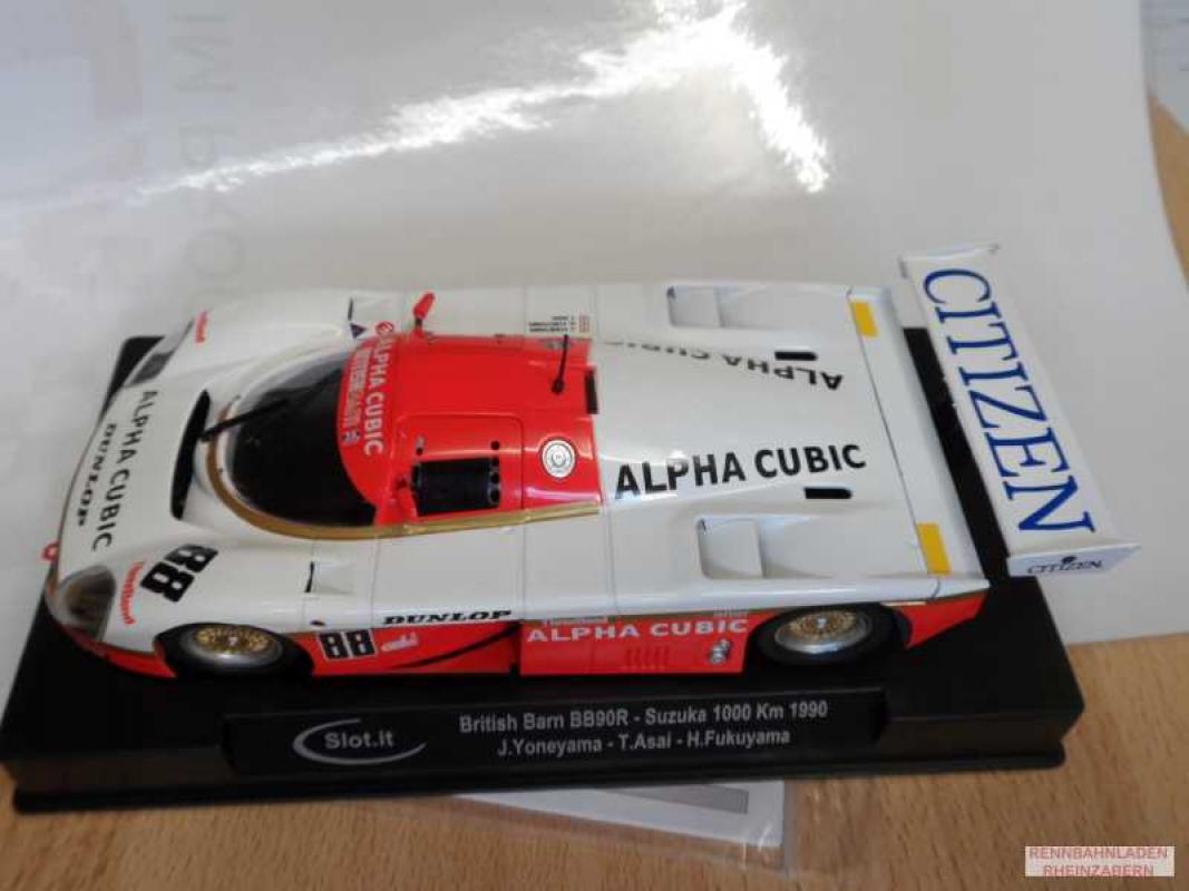 British Barn BB90R No. 88 Toyota  1000KM Suzuka Analog im Maßstb 1:32 Slot.It CA19F