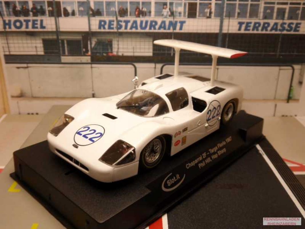 Chaparral 2F No.222 Targa Florio 1967 Phil Hill Hap Sharp SICA46B Slot.It 1:32 
