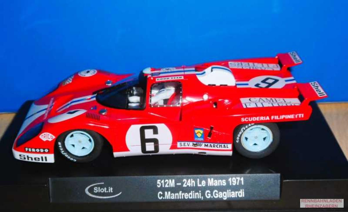 Ferrari 512M #6 24h Le Mans 1971 SICA51D Ferrari 512M #6 24h Le Mans 1971 SICA51D