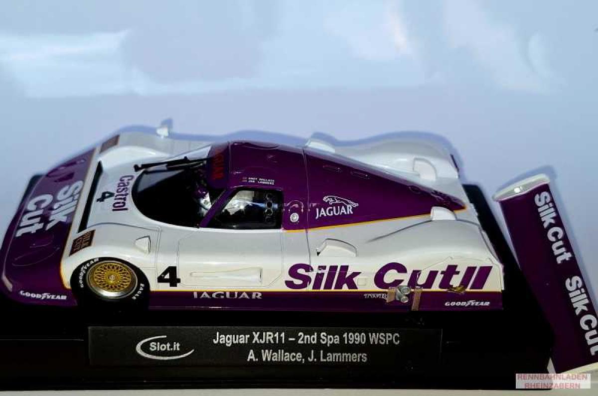 Jaguar XJR10 #4 2.PL Spa 1990 WSCP Jan Lammers/A.Wallace SICA62A Slot.it 1:32