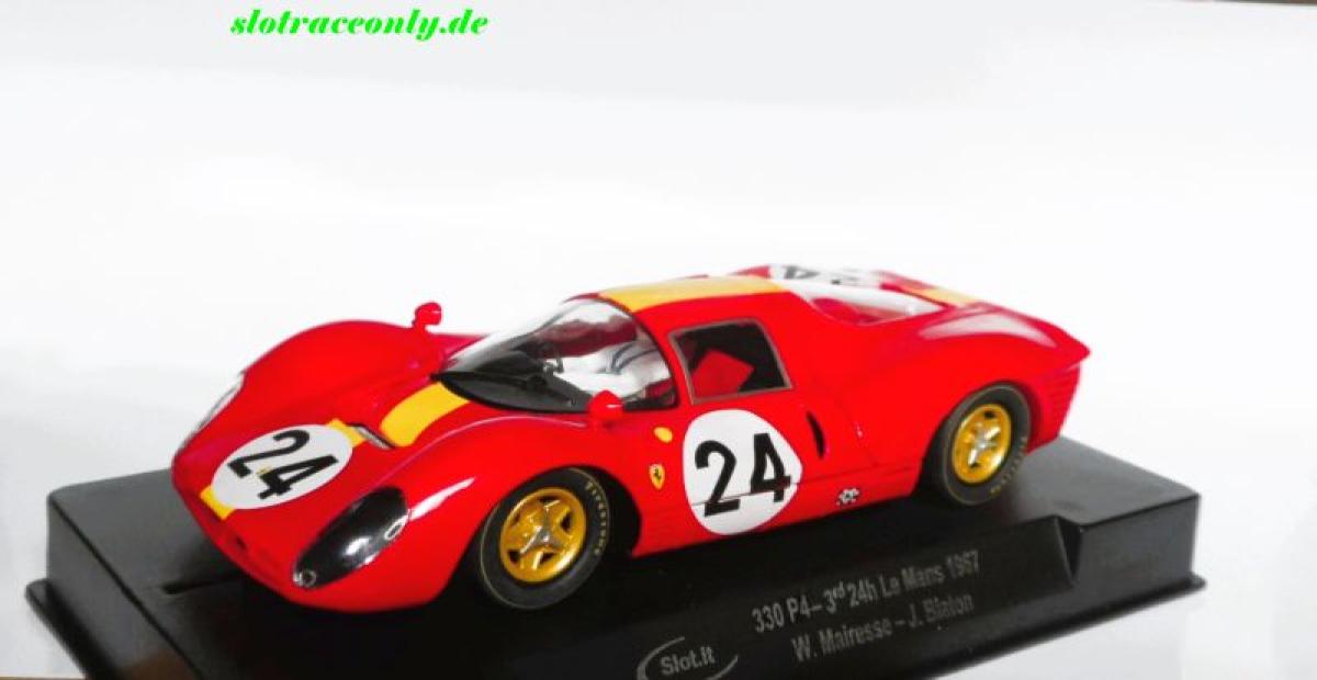 F 330 P4 Coupe#24 3.Platz 24h Le Mans 1987