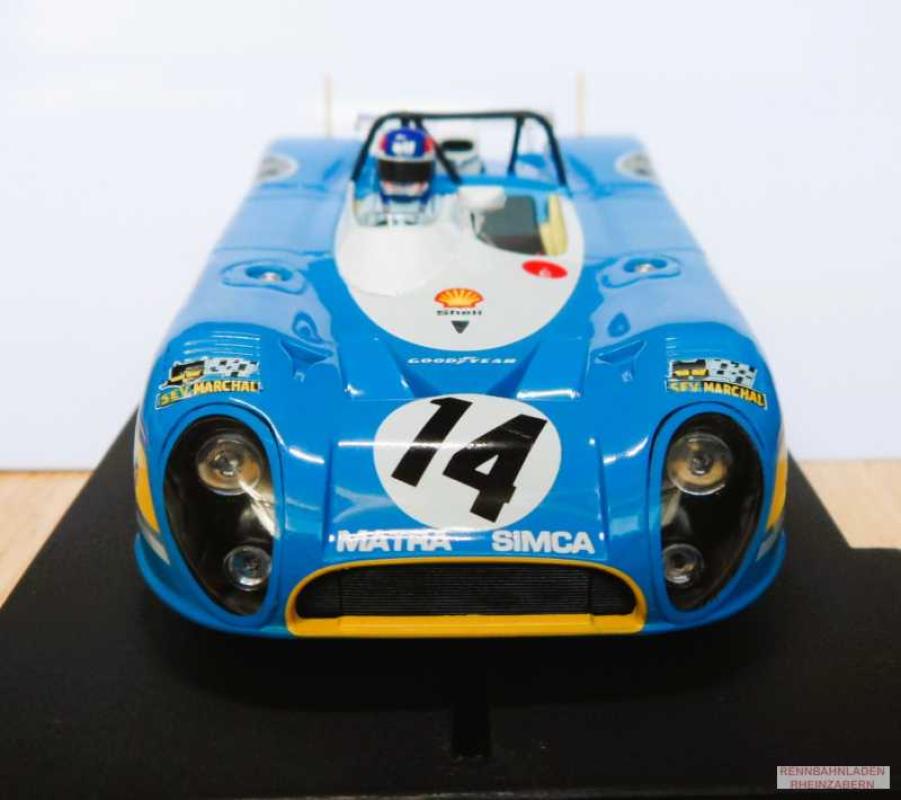 Matra Simca MS670B No. 14 12h Le Mans 1973 Wollek - Dapallier Slot.it 1:32 SICA67A