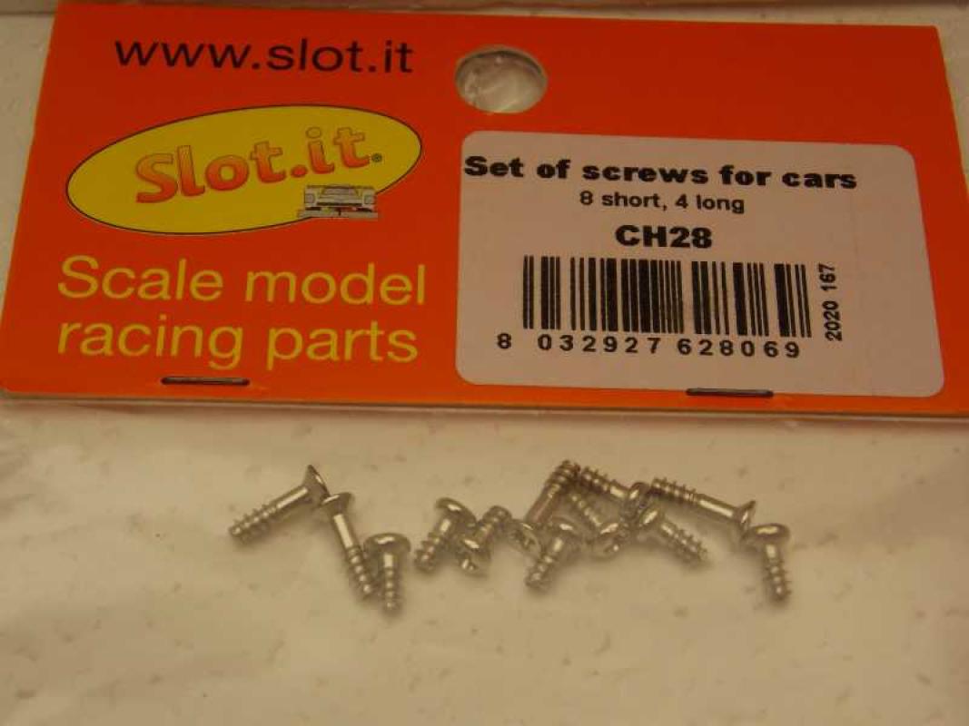Bodymounting parts Slot.it screw set f.Slotcars 1:32 