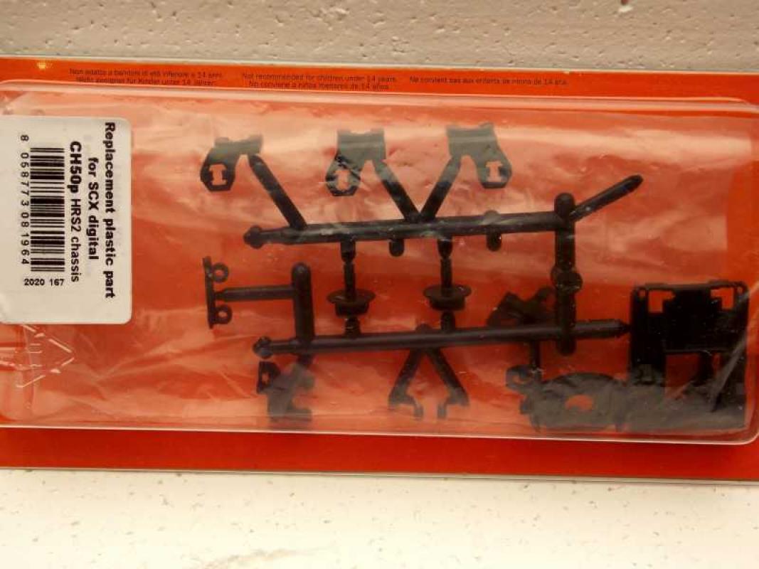 Teile-Sortiment Kunststoff f.SICH50 für Betriebssystem SCX The Digital System in HRS Chassis