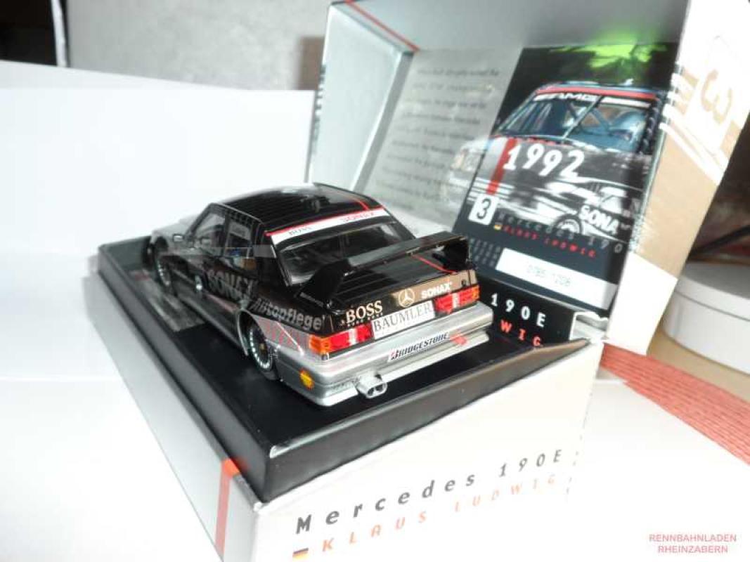 190E 2,5 16 DTM 1992 #3 Klaus Ludwig SONAX Design Slot.it Sondermodell CW25