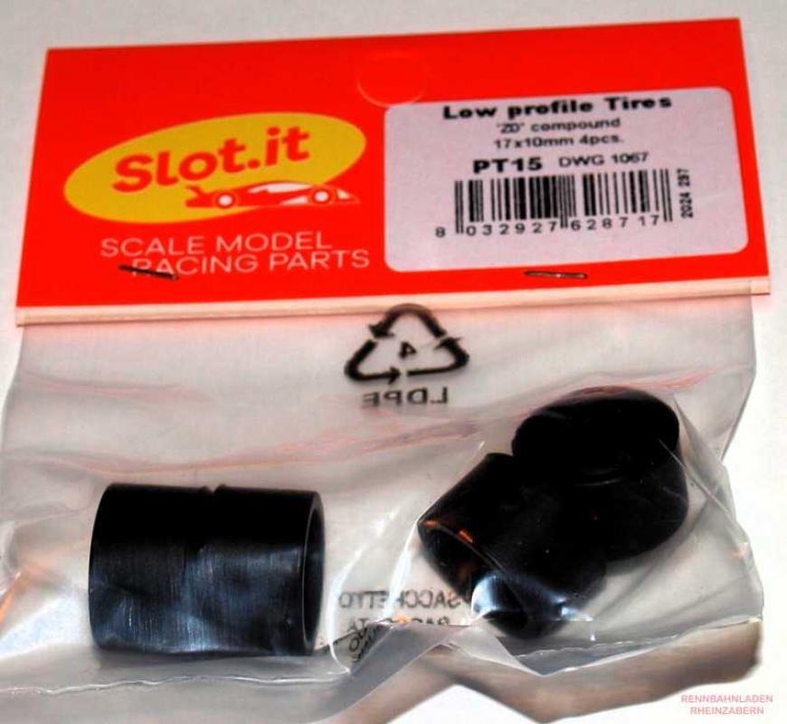Reifen Ø16,5x10mm dwg 1267 Vollgummi Slicks ZO Zero Grip