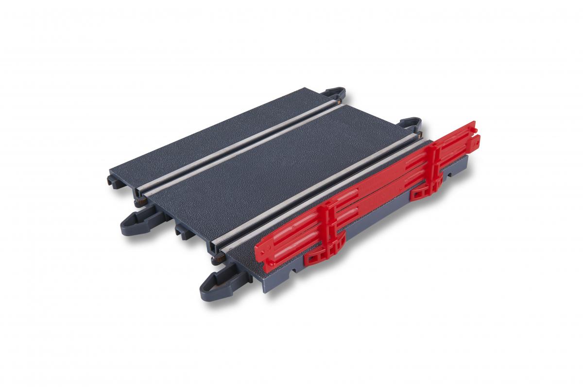 Leitplanke für Standard und halbe Gerade 180mm rot 8 Stück SCX Analog / SCX ADVANCE SCX U10324 Straight TracK 180mm