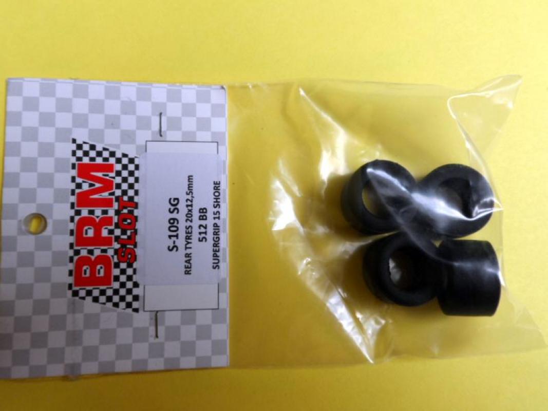 Reifen Ø20 x 12,5mm Supergrip Shore 15 Slicks