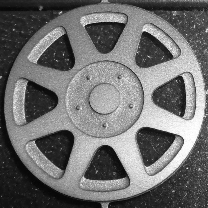 Felgeneinsatz Ø18mm 8 Speichen Fotoätzteil
