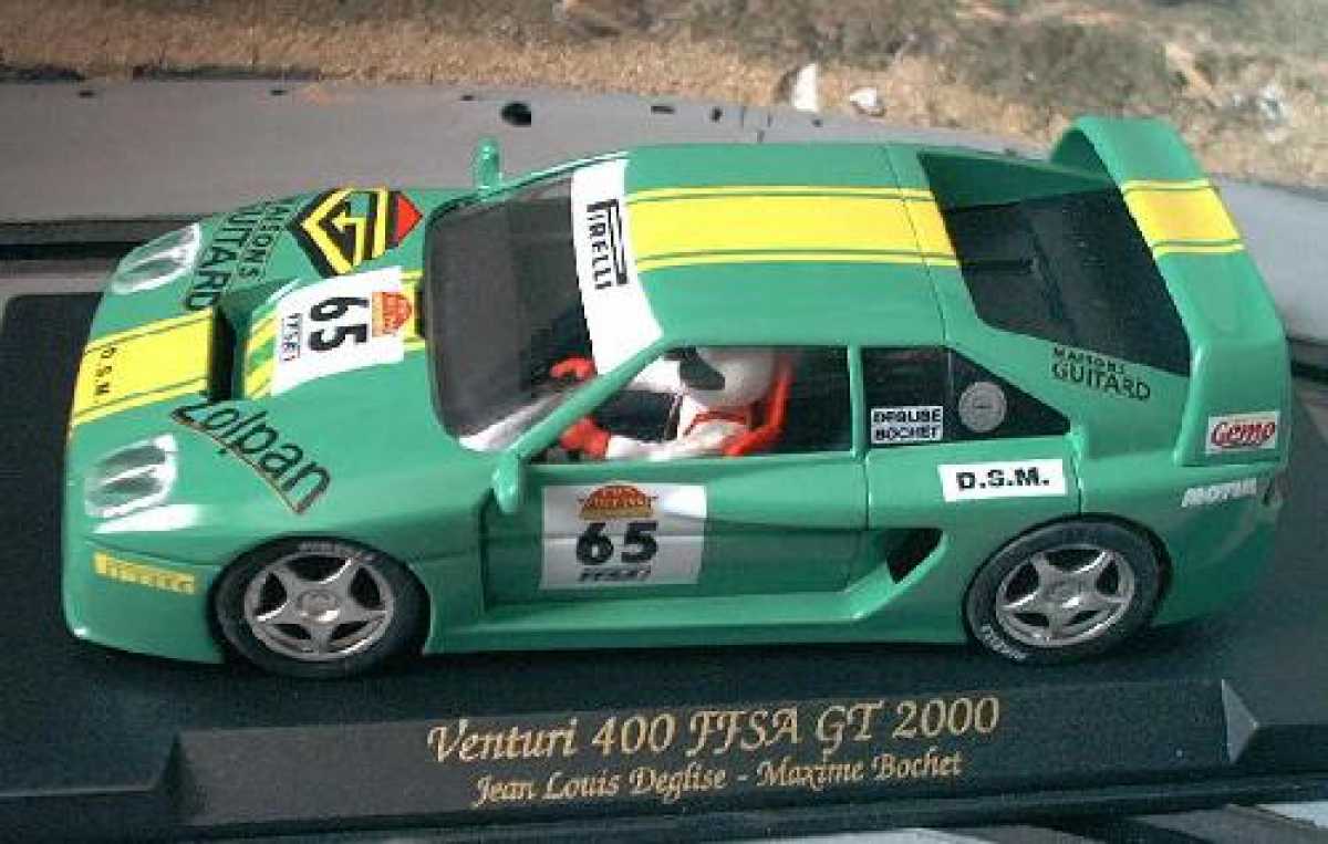 Venturi 400 GT FFSA GT 2000 Start Nr.: 65 Fahrer J.-L. Deglise / M. Bochet Fly Modell