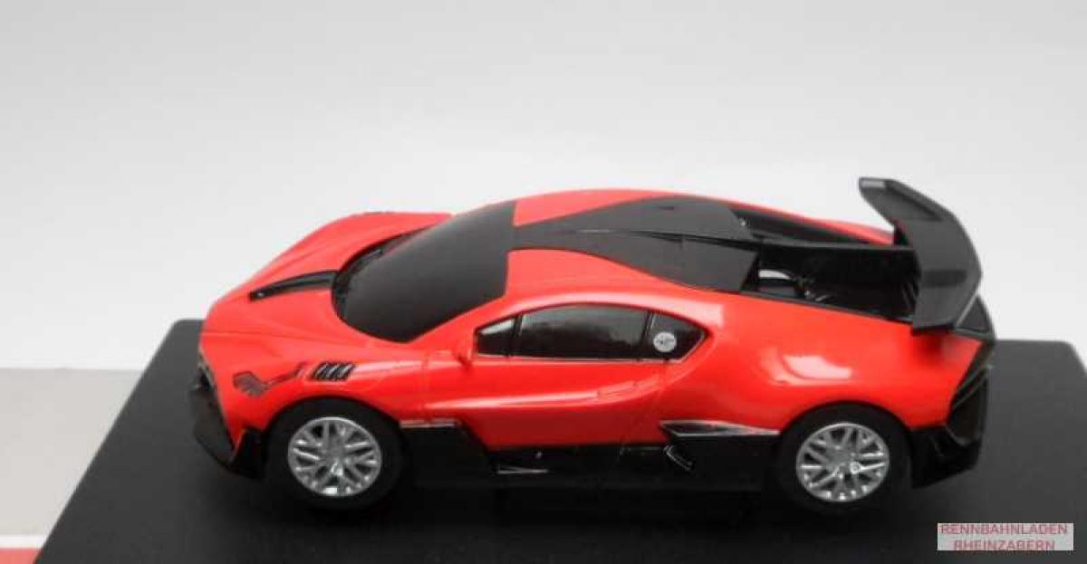 Bugatti Divo rot Supersportwagen Maßstab 1:43