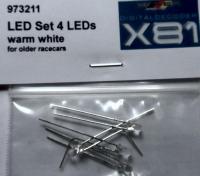 LED Beleuchtungsset Classic warmweiss für Eicker Digital Decoder X81 4 Rückleuchten