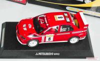 Mitsubishi Lancer EVO7 #8 Rally Monte Carlo 2002 McRae/Senior SCALEXTRIC  sehr rar!