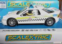 Ford RS200 "Police Edition" Scalextric C4341 Fahrbeleuchtung, Flashlight