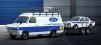 Ford Motorsport Transit mit Trailer und Escort Mk 1 Twin Car Pack C4649A 
