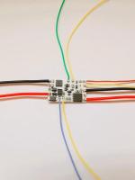 MPL Digital Decoder QX2021 Rev.3 12-18,5V DC inkl. IR-Diode bereits angelötete Kabel passend für Carrerea