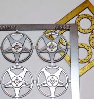ProRace Felgeneinsatz Speedline 15" mit Bremsscheiben, Photoätzteil