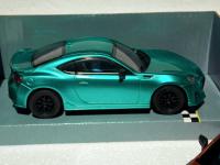 Home Racer POLICAR BRZ GT Cyanmetallic mit Beleuchtung Policar PCCT01U