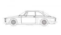Giulia GTA white Kit RevoSlot 1/32