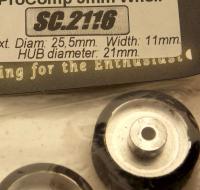 Komplettrad ProComp Ø27.5 x 18 mm Felge Ø17mm