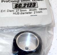 Komplettrad ProComp 1 Ø27.5 x 18 mm-Felge Ø21 mm