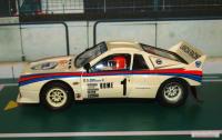 Lancia 037 #1 W.Röhrl / C.Geistdörfer Rally Monte Carlo sehr altes SCX Modell mit offenem Motor!! Rarität Modell ist unbenutz! ohne Box 