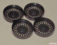 Felgeneinsatz 19,1 mm BBS GT3 (Satz vo. + hi.) schwarz 88033blset