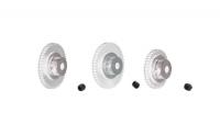Spurzahnräder Racing NC 37Z M50 für Ø3mm Achse Plastik/Alunabe m.Schrauben