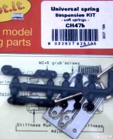 Fahrwerksdämpfung Spring Suspension Kit f.Slotcars 1:32  für Slot.it Fahrzeuge und  Fahrwerk