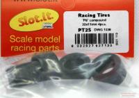 Reifen Ø20 x 11mm P6 Slick Compound Vollgummi
