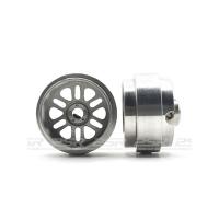 Magnesium-Felgen 6x2 Spoke 15.8 x 8.5mm silber für Achse 2,38mm SRS06