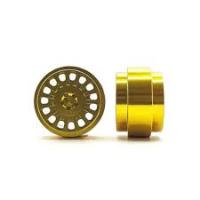 Alu-Felgen OZ-Desing 15.8mm x 8.5mm gold für Achse 2,38mm STAFFS336