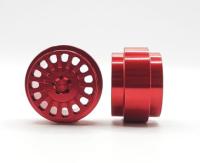 Alu-Felgen OZ-Desing 15.8mm x 8,5mm red / rot für Achse 2,38mm STAFFS339