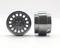 Alu-Felgen OZ-Desing 15.8mm x 8,5mm grey / grau für Achse 2,38mm STAFFS340