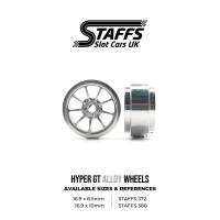 Alu-Felgen Hyper GT 16.9mm x 10mm alloy / silber für Achse 2,38mm STAFFS380