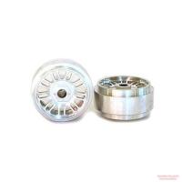 Alu-Felgen 9x2 (BBS) Speichen 16.9 x 10mm weiss  für Achse 2,38mm (Hinterachse)
