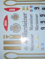 Porsche 956 BRUN Warsteiner 1984 Start Nr. 9 Decal 1:32