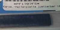 Karosserie Halterplatte justierbar 10x1.5 mm breit Super 24 (2 Stück)