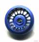Preview: Alu-Felgen Tiefbett 9x2 (BBS) Speichen 15.8 x 10mm blau für Achse 2,38mm
