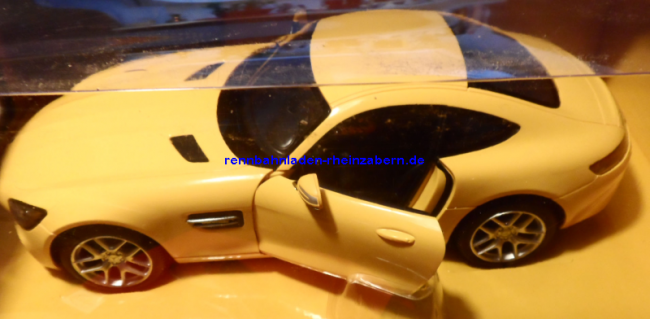 Mercedes AMG GT  gelb Türen fernbedienbar (40MHz)