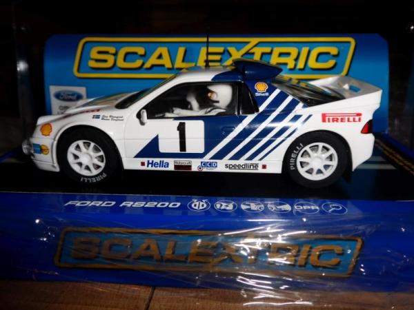 Ford RS 200 No.1 Rally Sweden 1986 Fahrer Blomqwist