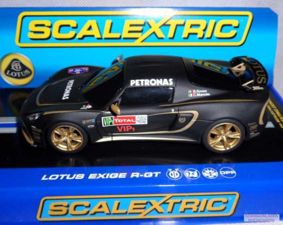 Lotus Exige R-GT VIP Car Geko Ypres Rally 2012 Sousa/Mancini Scalextric 1:32