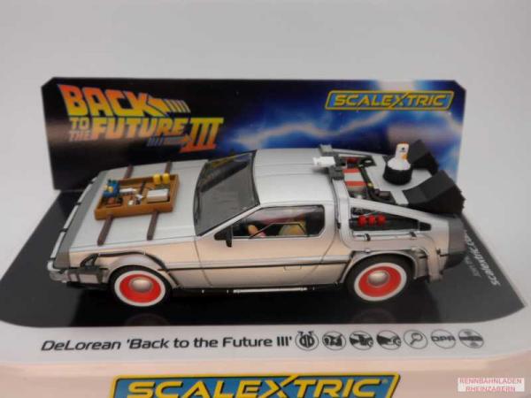 DeLorean Back to the Future Part 3' - Time Machine C4307  Scalextric