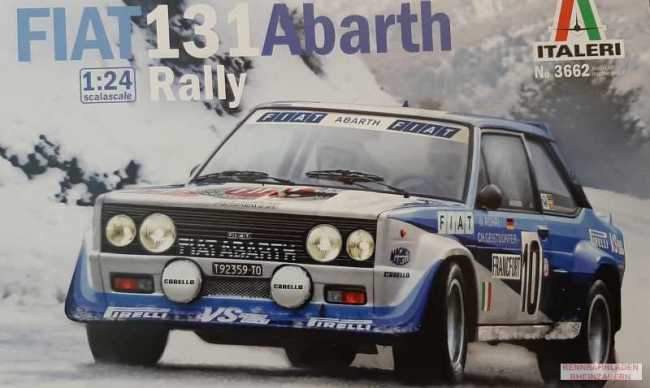 FIAT 131 Abarth Rally RAlly Monte Carlo #10 Röhrl/Geistdörfer