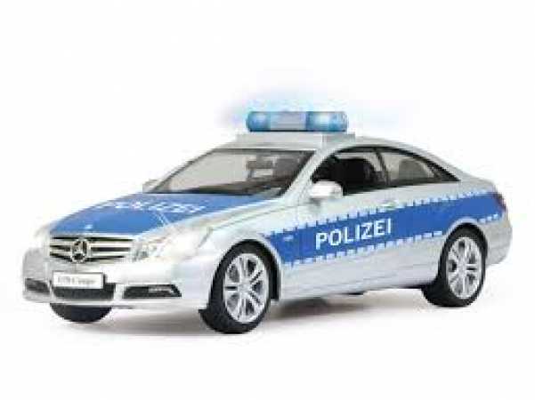 Mercedes E350 Coupe 1:16 Polizei 2,4 GHZ Vorführmodell