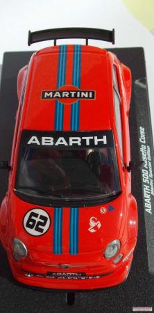 Abarth 500 Martini red #62