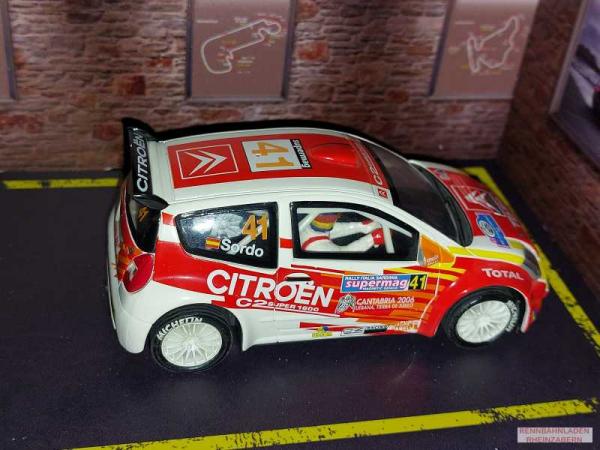 Citroën C2 JWRC Rally Italia Sardinia  D. Sordo Nº 41 neu unbenutzt ohne Box